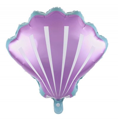 Picture of 18" Lilac Seashell  - Foil Balloon  (helium-filled)
