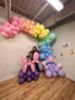 Picture of 13ft Organic Balloon Garland - Pastel Rainbow