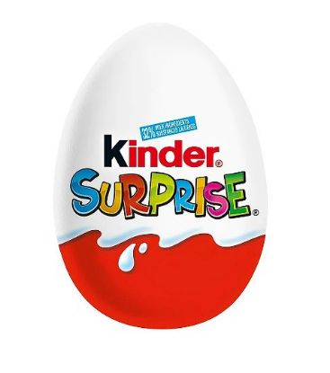 Picture of KINDER SURPRISE® Milk Chocolate Eggs with Toy,  1 Egg, 20 grams