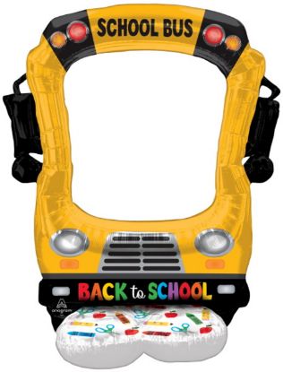 Picture of 56'' School Bus -  AirLoonz Balloon (air-filled)