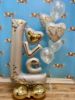 Picture of 58'' L-O-V-E Wedding AirLoonz Balloon (air-filled)