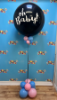 Picture of Oh Baby! Gender Reveal  Giant Black Balloon (helium-filled)